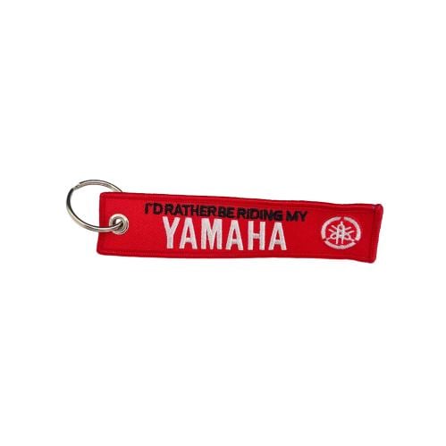 ميدالية قماش YAMAHA احمر