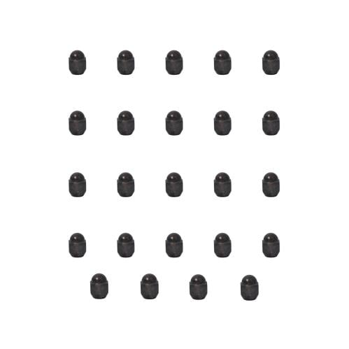 طقم صواميل كفر نيسان اسود أصلي