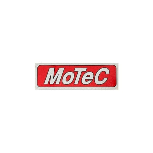 ستيكر MoTeC اصلي احمر صغير عاكس