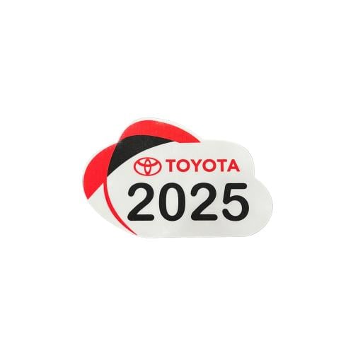 ستيكر تويوتا 2025 داخلي
