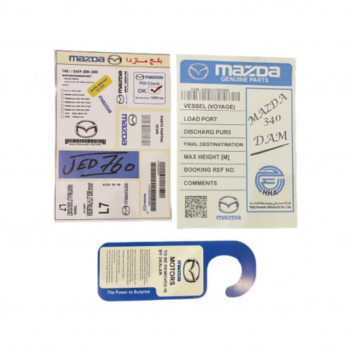 بكج استيكرات مازدا MAZDA