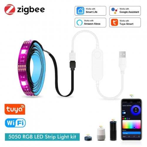 شريط إنارة ألوان LED ذكي 2متر