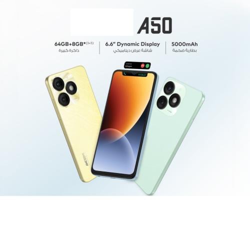 ايتل ايه 50 ,64 جيجابايت, 4G