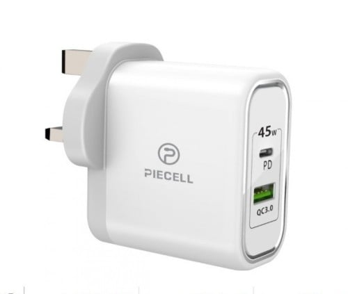 شاحن جداري 45W منفذ PD منفذ USB سريع PIECELL U2