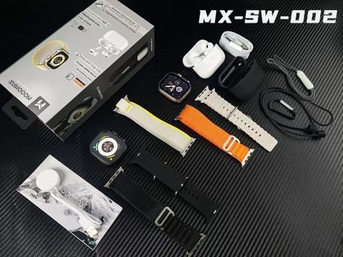 موج ماكس باكج ساعة ذكية مع سماعة بلوتوث