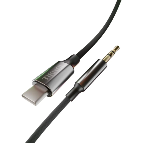 تيكنال كيبل صوت USB-C إلى AUX 3.5mm عالي الدقة من TiKNAL