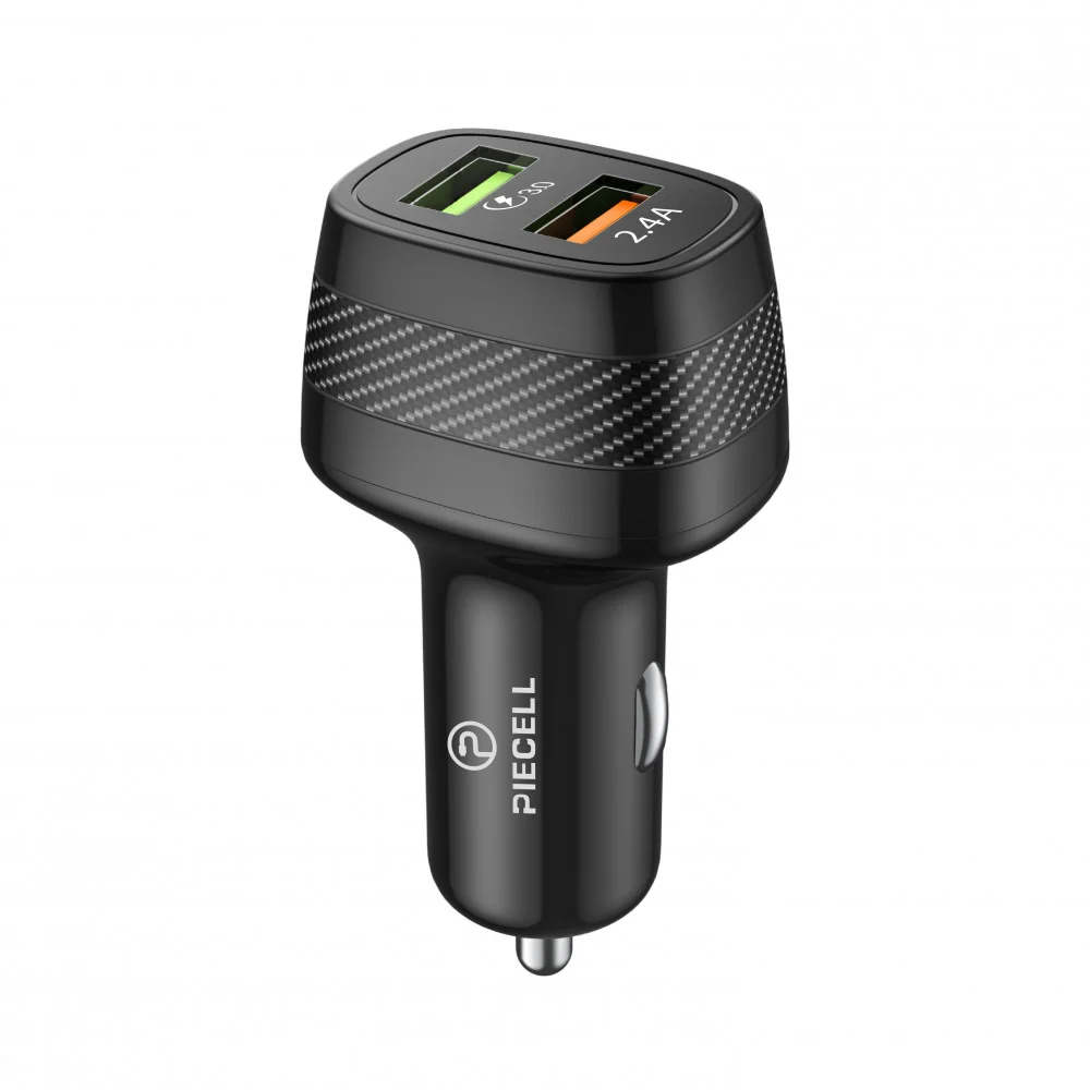 بايسل شاحن سيارة 30 واط منفذين USB سريع