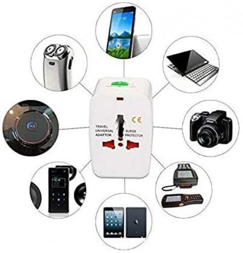 محول السفر العالمي - Universal World Charger Adapter