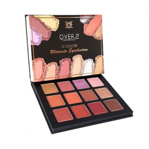 مجموعة ظلال عيون التميت مكونة من 12 لوناً من ميك اوفر 22 - MM03