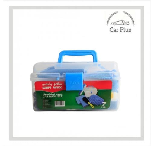 سافي واكس مجموعة الغسيل مايكروفايبر