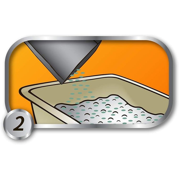 بودرة تدريب القطط لقضاء الحاجة داخل اللتر بوكس من سمبل سولوشن 255ج