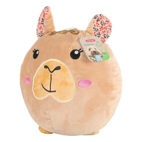 Zolux Chiquitos Llama Pillow Toy for Dogs Brown - Lana Pets Store