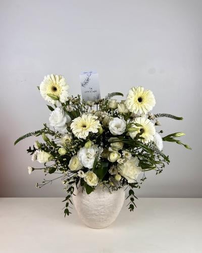 فازة mix white