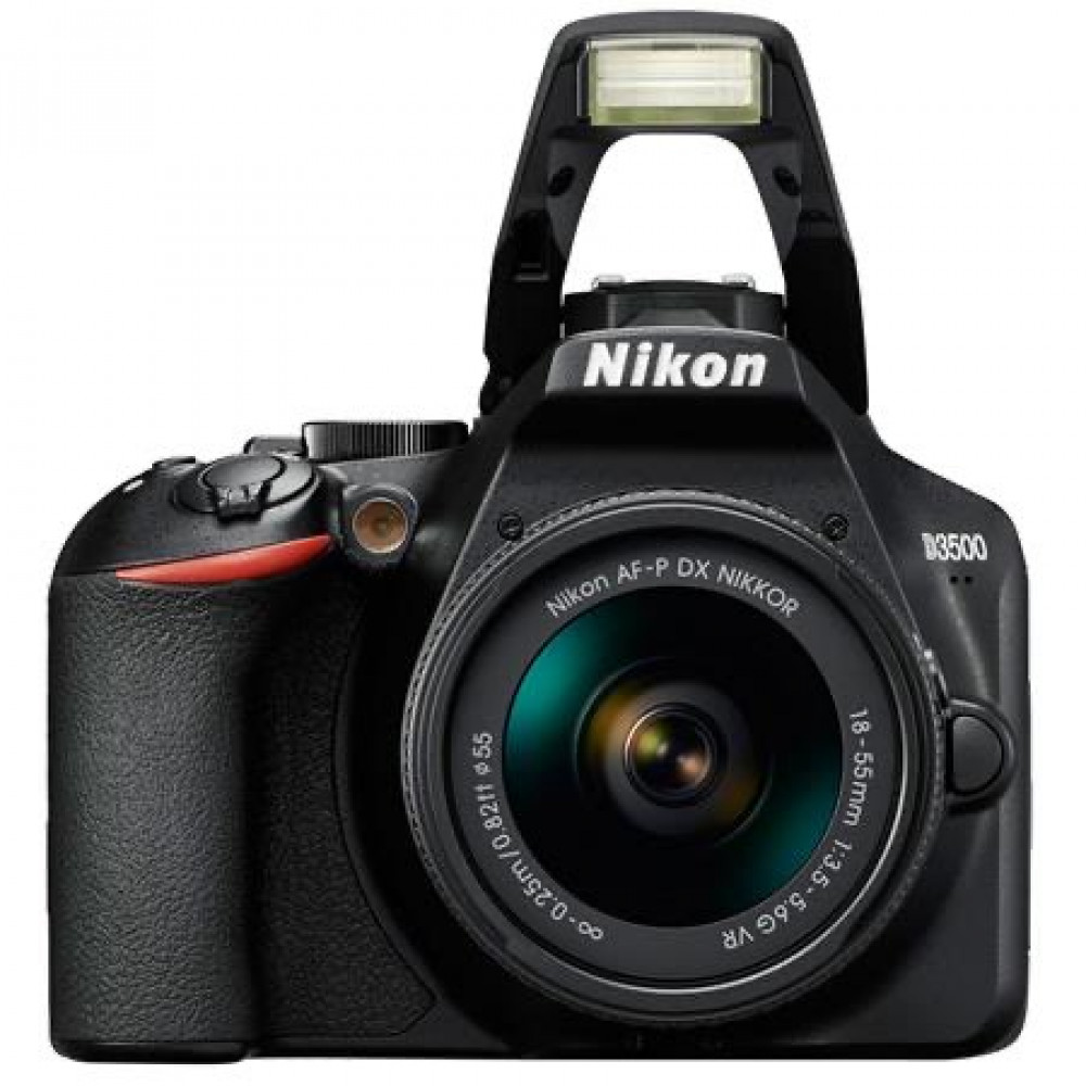 Nikon D3500 24MP DSLR Camera with AF-P DX NIKKOR 18-55mm f ...
