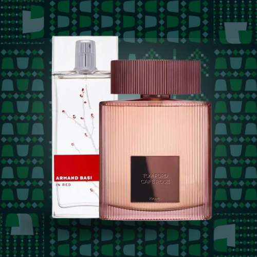 ثنائي المجموعة العطرية عطر توم فورد كافي روز وعطر...