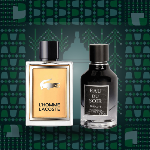 ثنائي المجموعة العطرية عطر لاكوست لاهوم تواليت وعط...