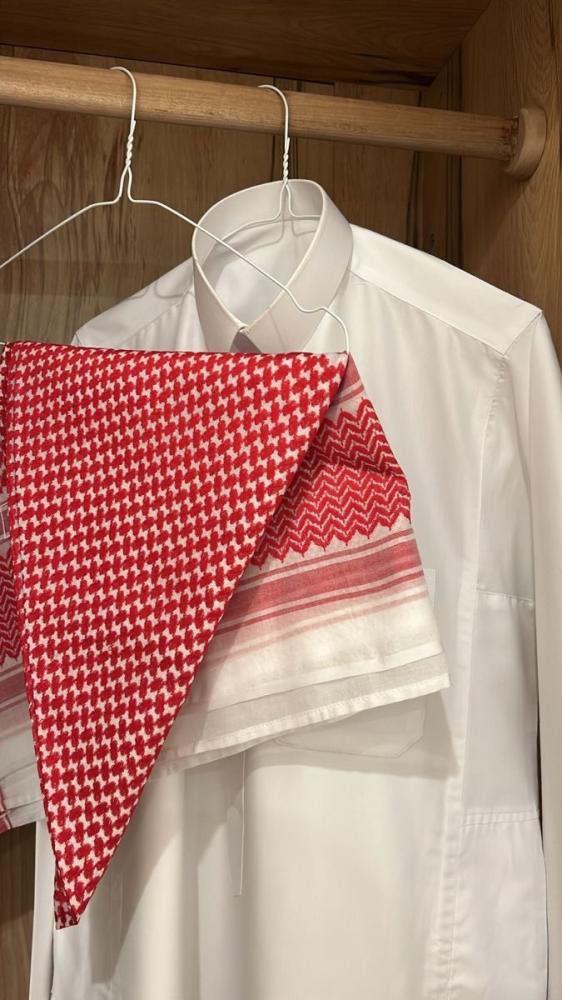 شماغ عريس فاخر - متجر ذوق الرجل