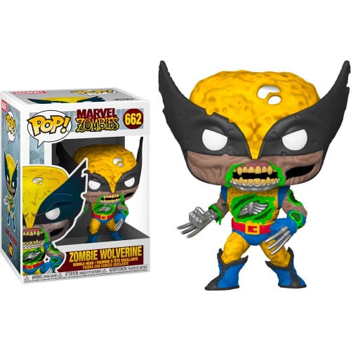 مجسم مارفل زومبي ولفرين لماع - فنكو بوب 662