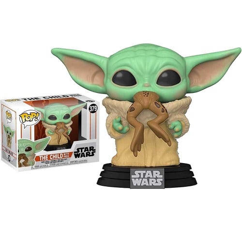 POP Star Wars Mandalorian The Child w Frog