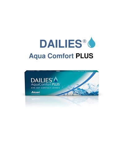 عدسات شفافة يومية ديليز أكوا كمفورت بلس - 30 DAILI...