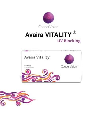 أفيرا فيتاليتي - عبوة من 6 عدسات - AVAIRA VITALITY