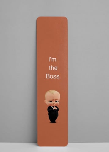 فاصل كتاب ، I’m the Boss