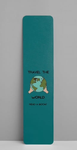 فاصل كتاب ،Travel the world