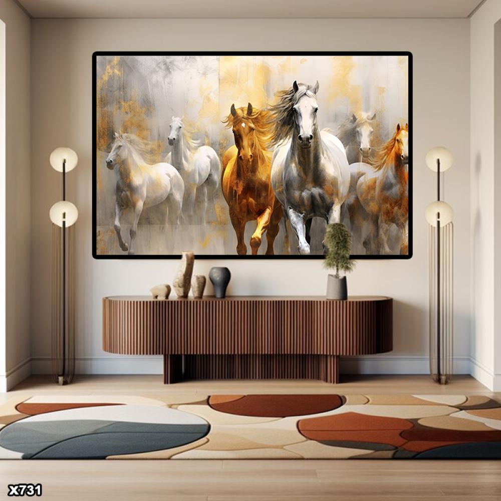 لوحة كانفس خيل