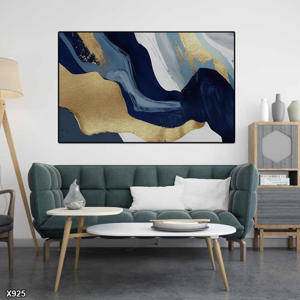 لوحة كانفس رسم تجريدي