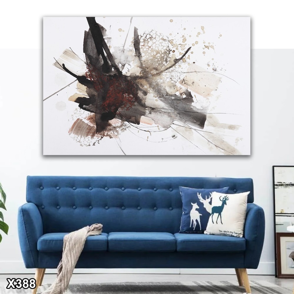 لوحة كانفاس رسم تجريدي