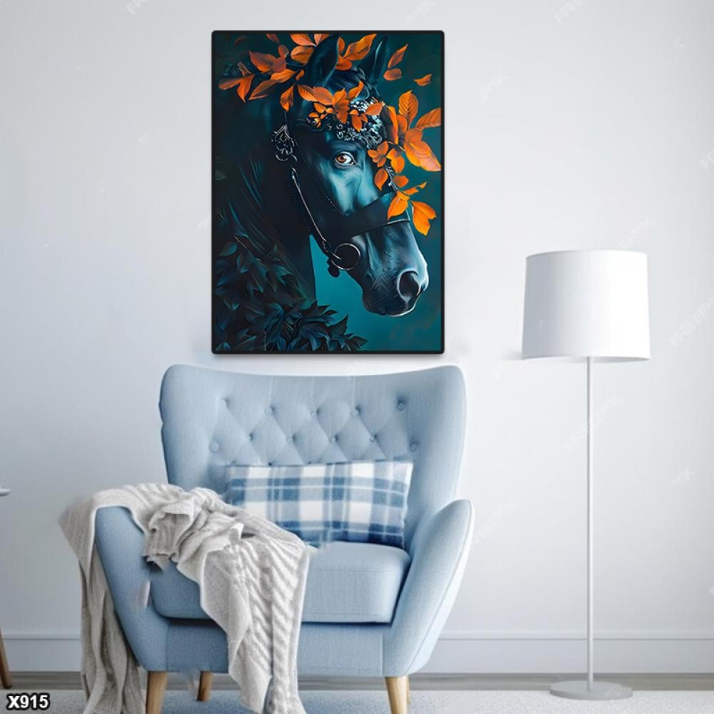 لوحة كانفس خيل