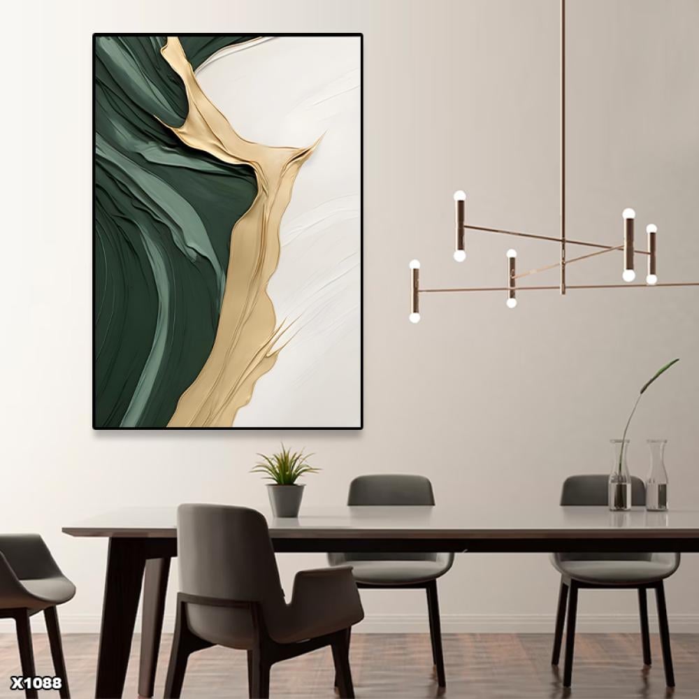 لوحة كانفس رسم تجريدي