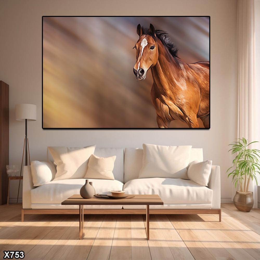 لوحة كانفس خيل