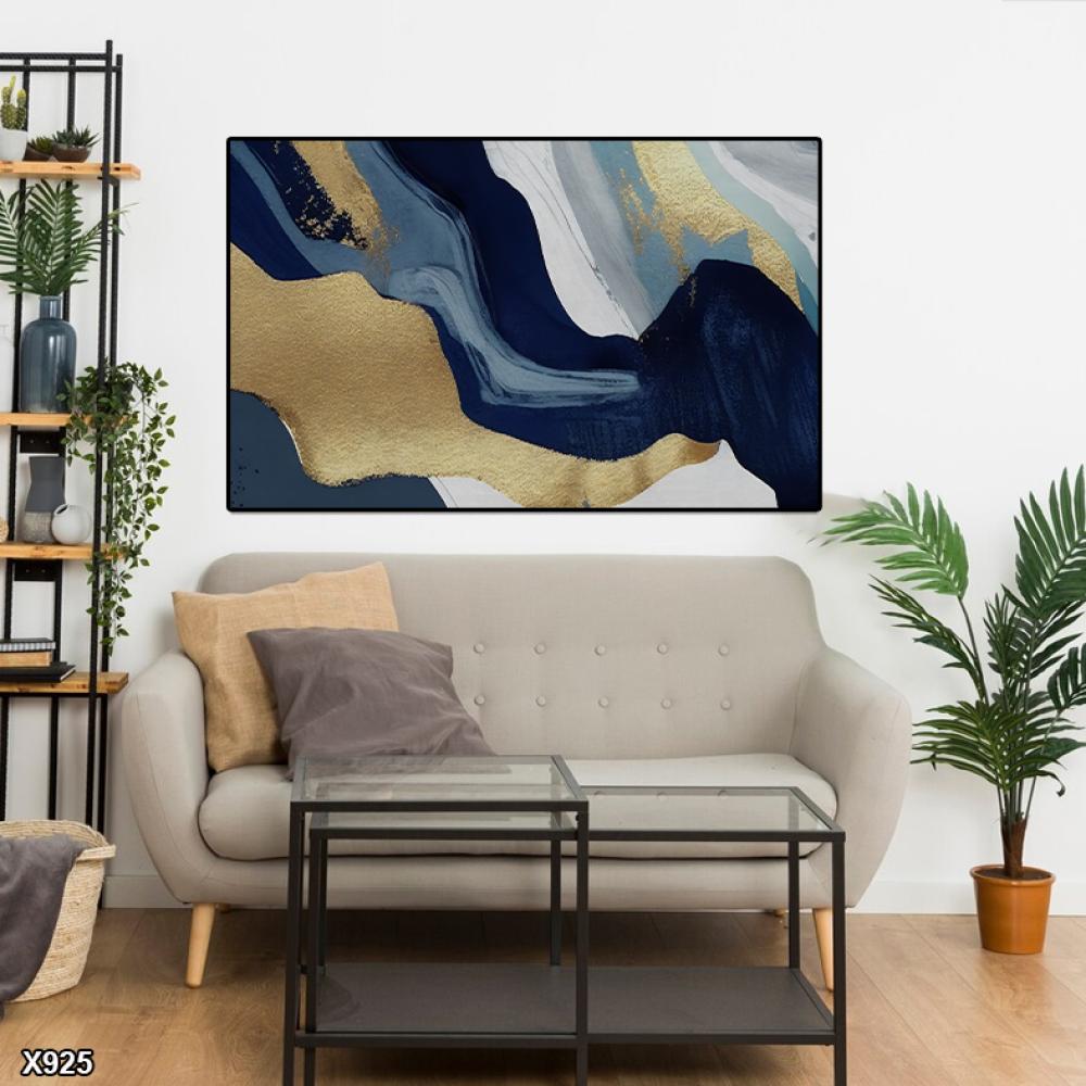 لوحة كانفس رسم تجريدي