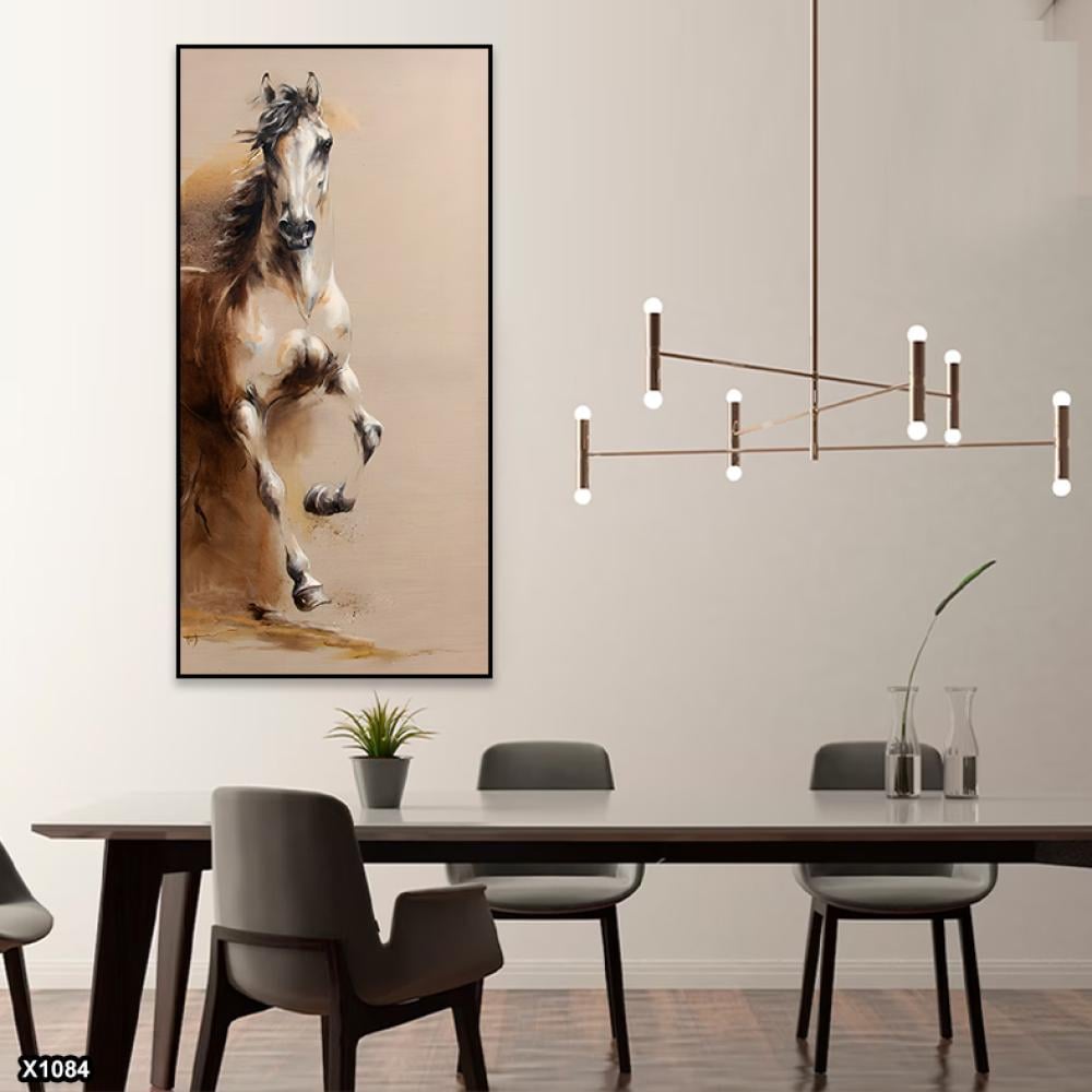 لوحة كانفس خيل