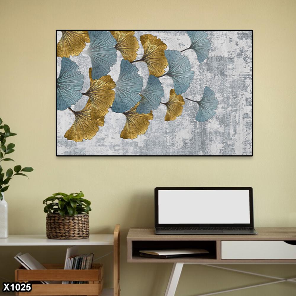 لوحة كانفس رسم تجريدي