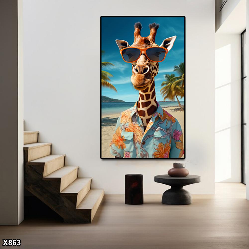 لوحة كانفس مربعة جرافيك