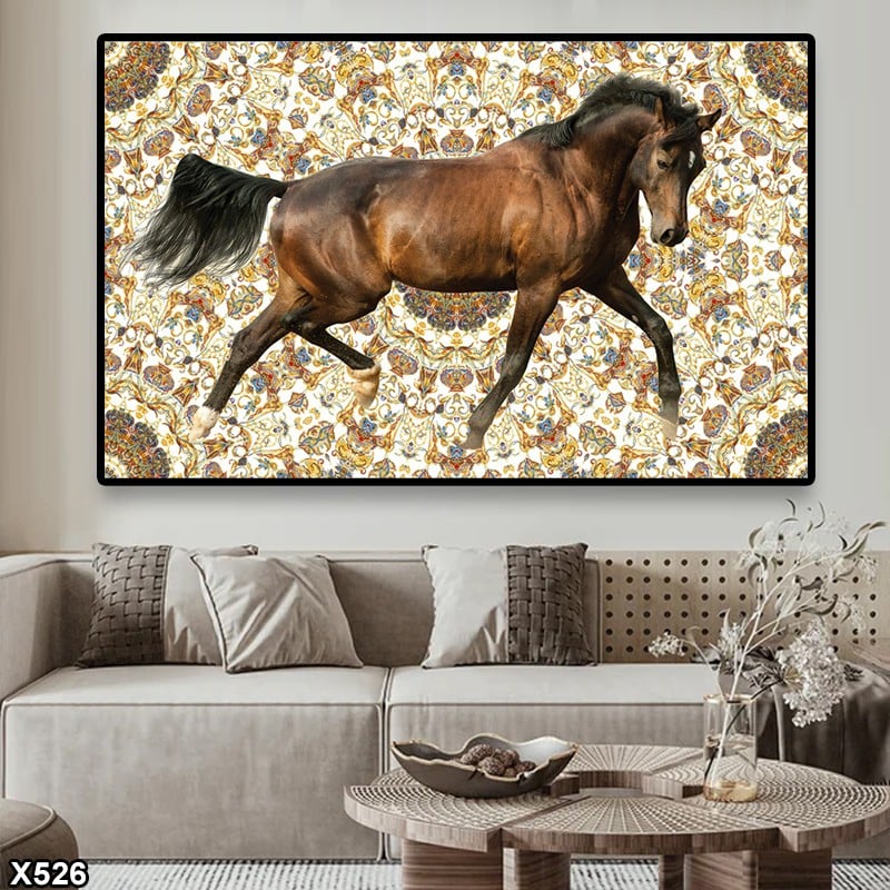 لوحة كانفس خيل