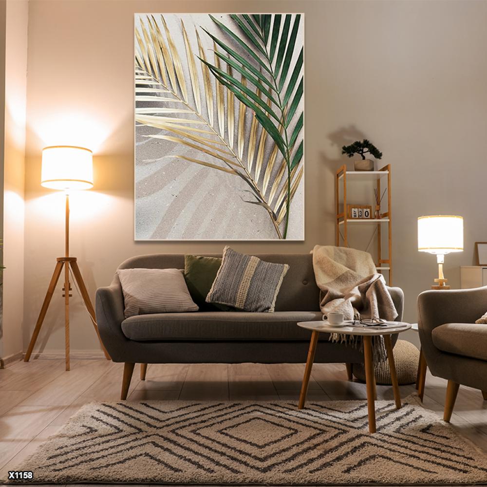 لوحة كانفس رسم تجريدي