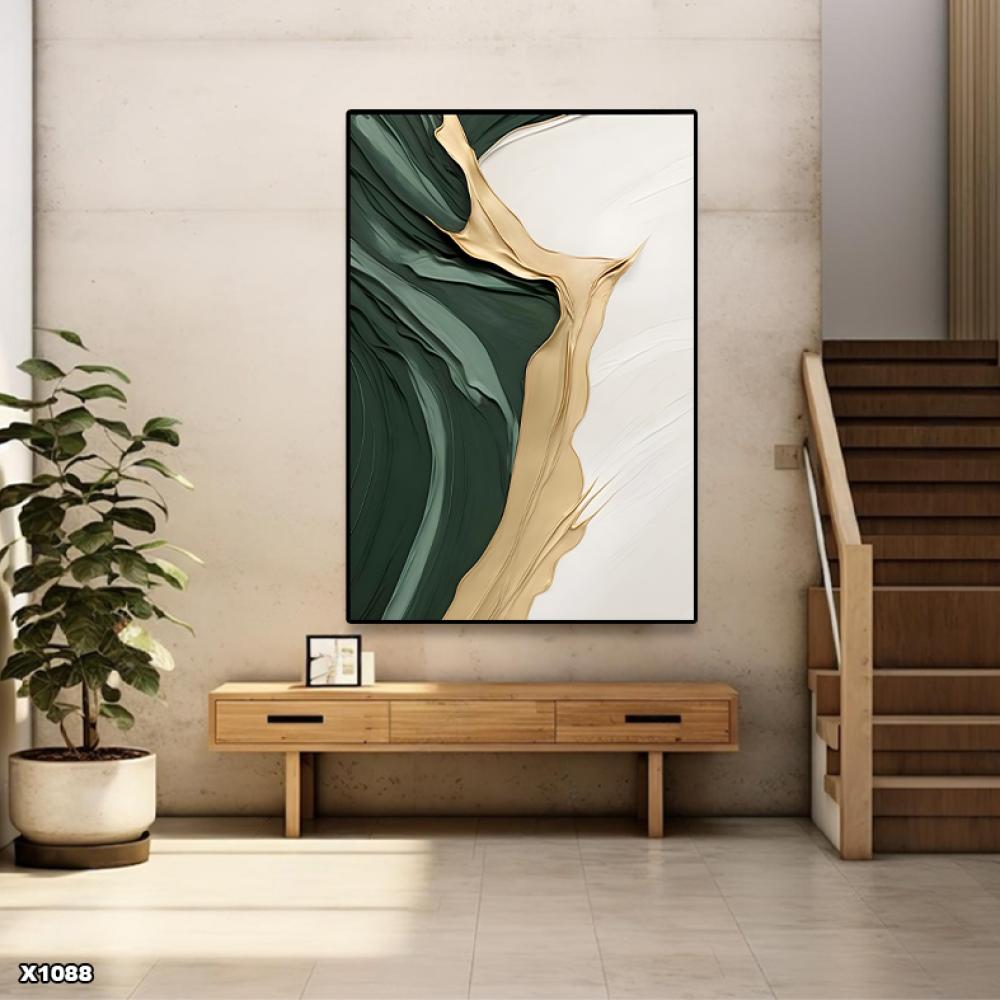 لوحة كانفس رسم تجريدي