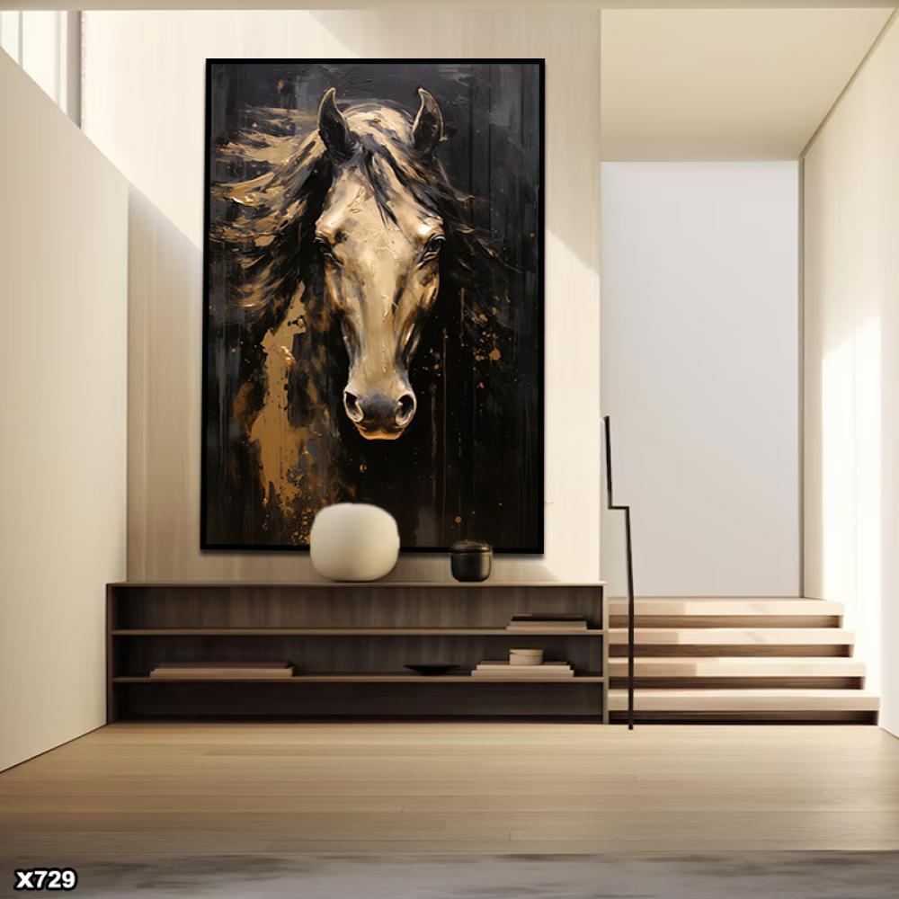 لوحة كانفس خيل