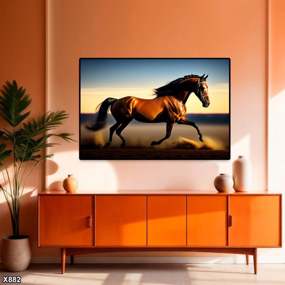 لوحة كانفس خيل
