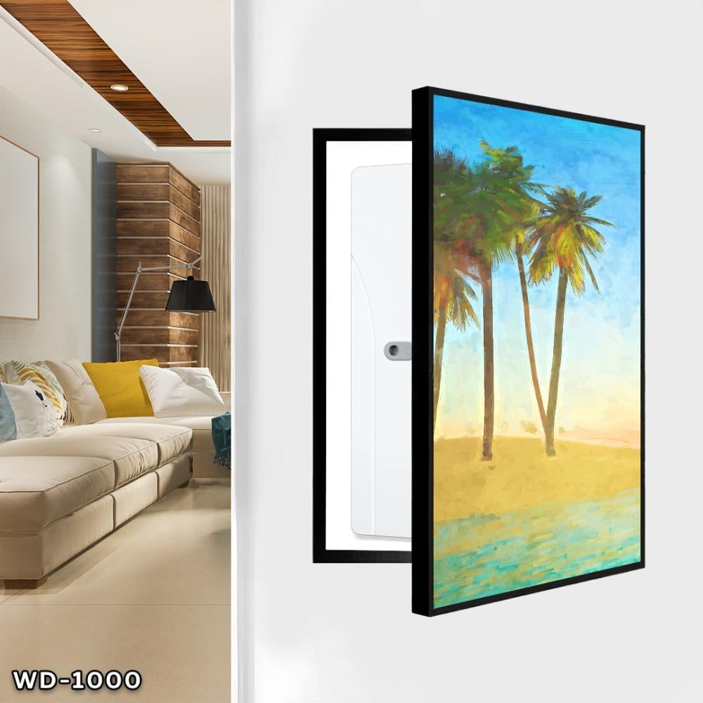 لوحة كانفس - لتغطية طبلون الكهرباء