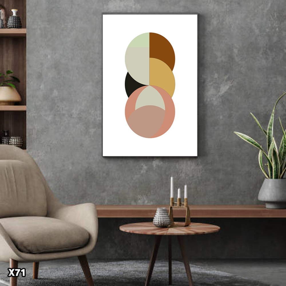 لوحة كانفاس رسم تجريدي