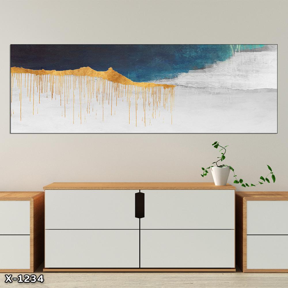 لوحة كانفس رسم تجريدي