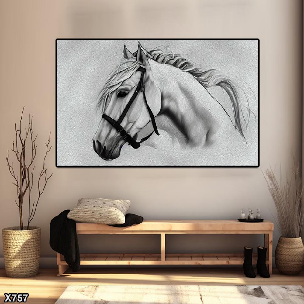 لوحة كانفس خيل
