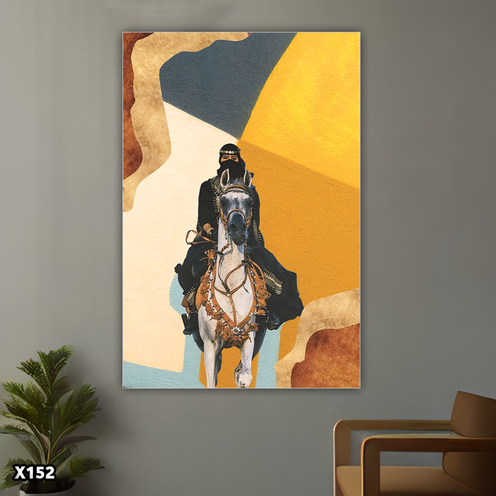 لوحة كانفس خيالة عربية