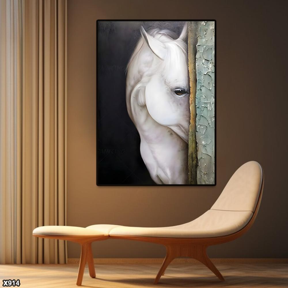 لوحة كانفس خيل