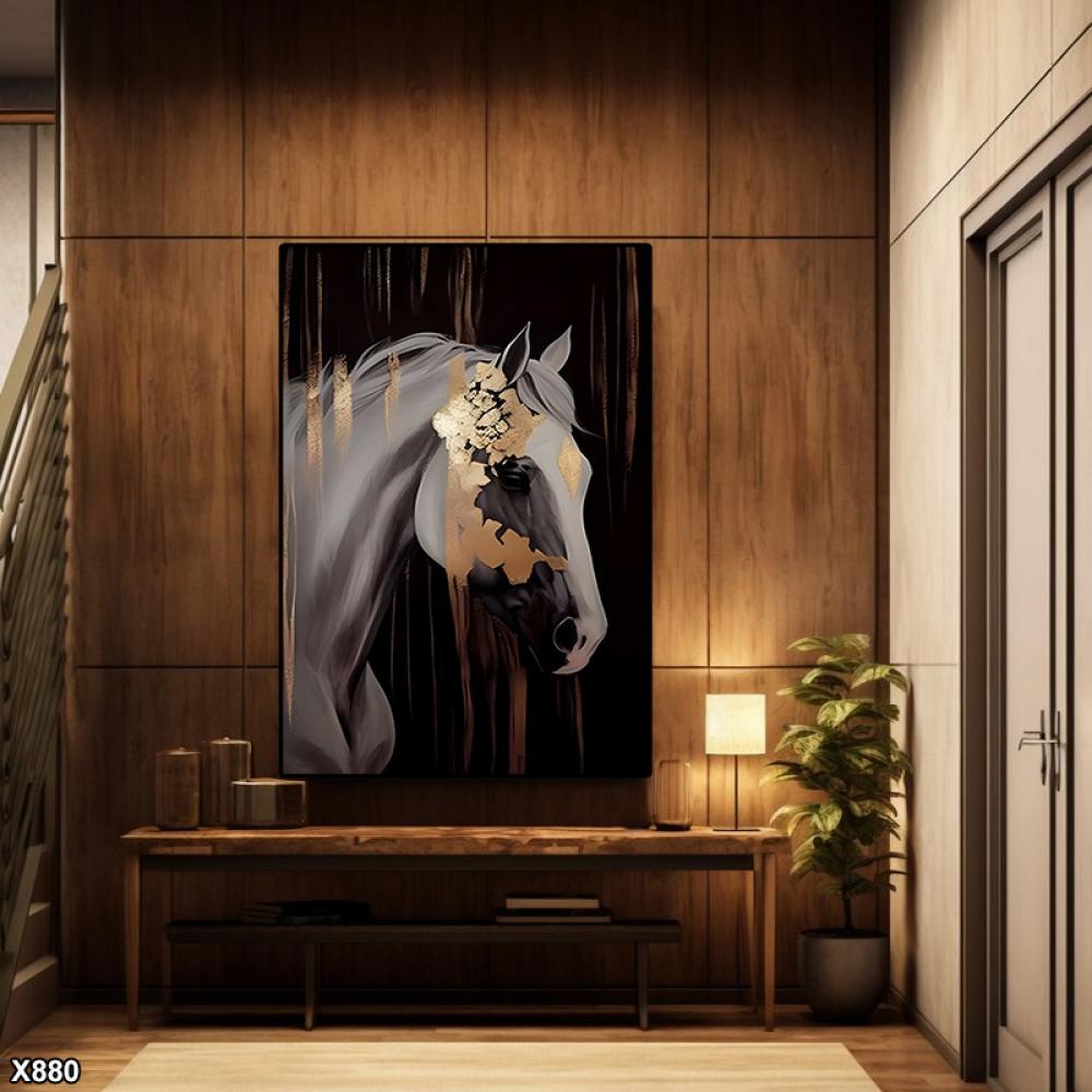 لوحة كانفس خيل