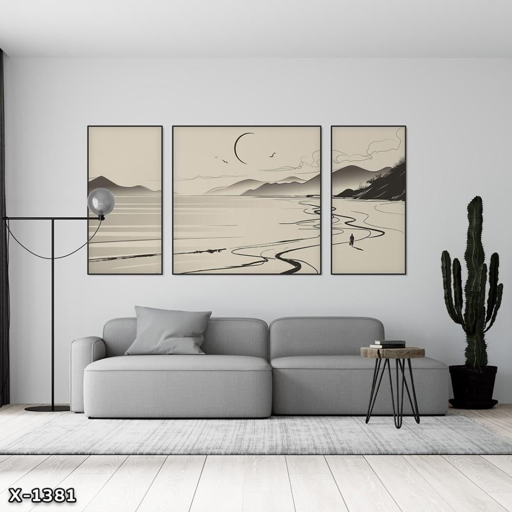 لوحة كانفس 3 قطع